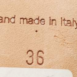 Pre Owned Manolo Blahnik Navy Blue Satin Hangisi Pumps Size 36