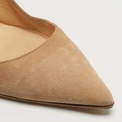 مملوكة مسبقًا Manolo Blahnik BB Size 39 Beige Suede Pumps