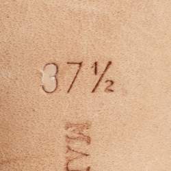 Pre Owned Manolo Blahnik White Satin Sedaraby D'orsay Pumps Size 37.5