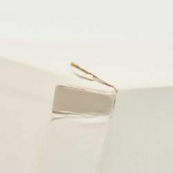 Pre Owned Manolo Blahnik Metallic Glitter Fabric Hangisi Crystal Embellished Ballet Flats Size 39