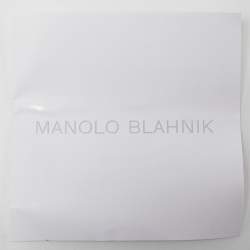 Manolo Blahnik Green Satin Hangisi Pumps Size 39