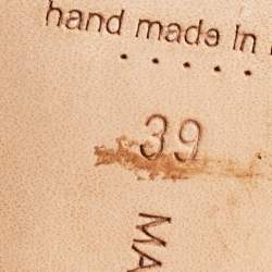 Pre Owned Manolo Blahnik Grey Satin Hangisi Pumps Size 39