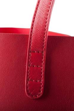 Mansur Gavriel Flamma/Flamma Leather Large Tote