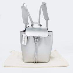 Mansur Gavriel Siler/Aregnto Leather Backpack