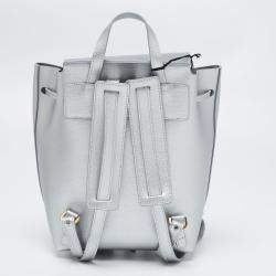 Mansur Gavriel Siler/Aregnto Leather Backpack