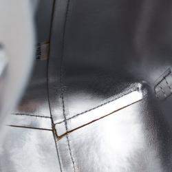 Mansur Gavriel Siler/Aregnto Leather Backpack