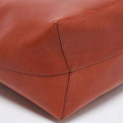 Mansur Gavriel Brandy Leather Bucket Bag  