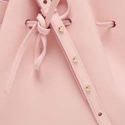 Mansur Gavriel Pick Leather Bucket Bag  