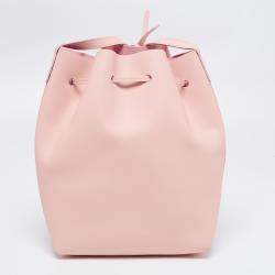 Mansur Gavriel Pick Leather Bucket Bag  