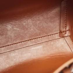 Mansur Gavriel Brown Leather Mini Bucket Bag
