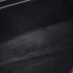 Pre Owned Mansur Gavriel Black Leather Lady Top Handle Bag