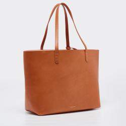 Mansur Gavriel Cammello/Rosa Leather Large Tote