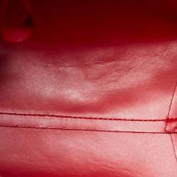 Mansur Gavriel Red Leather Mini Backpack