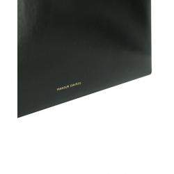 Pre Owned Mansur Gavriel Black Argento Leather Totes