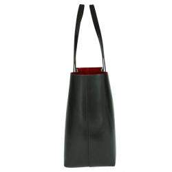 Pre Owned Mansur Gavriel Black Argento Leather Totes