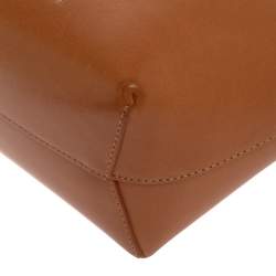 Mansur Gavriel Tan Leather Mini Bucket Bag
