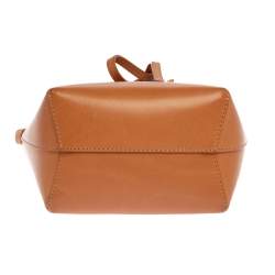 Mansur Gavriel Tan Leather Mini Bucket Bag