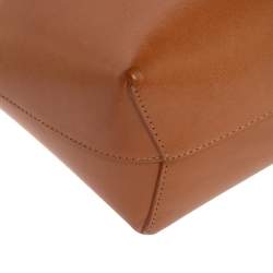 Mansur Gavriel Tan Leather Mini Bucket Bag