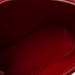 Mansur Gavriel Red Leather Dome Satchel