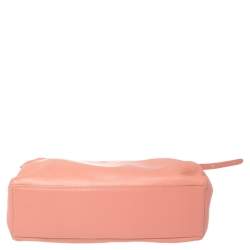 Mansur Gavriel Salmon Pink Leather Protea Drawstring Shoulder Bag