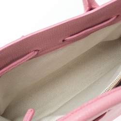 Mansur Gavriel Pink Leather Sun Tote