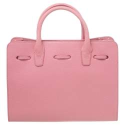 Mansur Gavriel Pink Leather Sun Tote