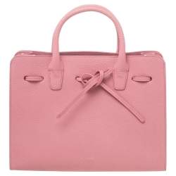 Mansur Gavriel Pink Leather Sun Tote
