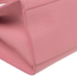 Mansur Gavriel Pink Leather Sun Tote