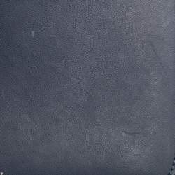 Pre Owned Mansur Gavriel Navy Blue Leather Drawstring Bucket Bag