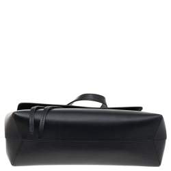 Pre Owned Mansur Gavriel Black Leather Mini Lady Bag