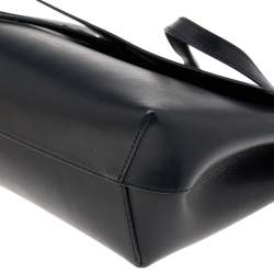 Pre Owned Mansur Gavriel Black Leather Mini Lady Bag