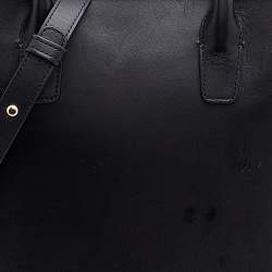 Pre Owned Mansur Gavriel Black Leather Tote