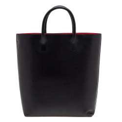 Pre Owned Mansur Gavriel Black Leather Tote