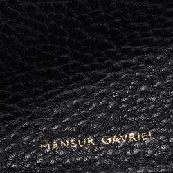 Mansur Gavriel Black Leather Tote