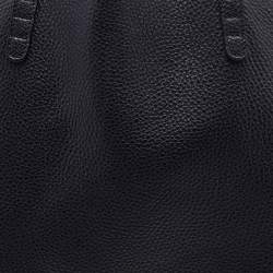 Mansur Gavriel Black Leather Tote