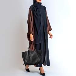 Mansur Gavriel Black Leather Tote