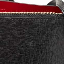 Mansur Gavriel Black Leather Large Shopper Tote