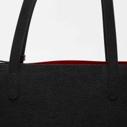 Mansur Gavriel Black Leather Large Shopper Tote