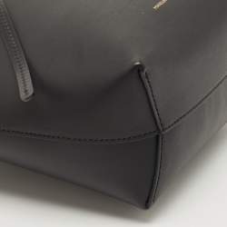 Mansur Gavriel Black Leather Mini Mini Bucket Bag