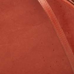 Mansur Gavriel Brown Leather Circle Crossbody Bag