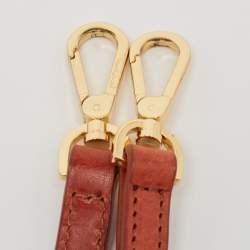 Mansur Gavriel Brown Leather Circle Crossbody Bag