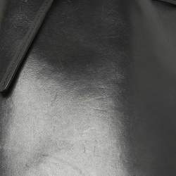 Mansur Gavriel Black Leather Mini Bucket Bag