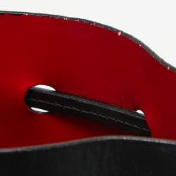 Mansur Gavriel Black Leather Mini Bucket Bag