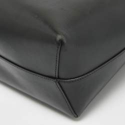 Mansur Gavriel Black Leather Mini Bucket Bag