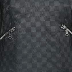 Marc by Marc Jacobs Black Checkered Gabardine Zip Detail Mini Dress S
