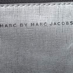 Marc By Marc Jacobs Silver Quilted PVC Metropolitote Tote