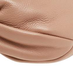 Pre Owned Marc by Marc Jacobs Beige/Black Leather Classic Q Natasha Crossbody Bag