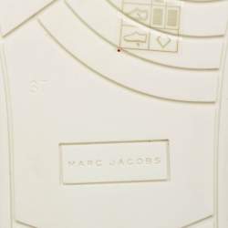 Pre Owned Marc Jacobs Multicolor Canvas Flower Print Low Top Sneakers Size 37