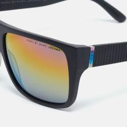 Marc by Marc Jacobs Black Mirrored MMJ 287 Frame Square Sunglasses