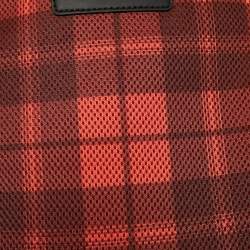 Marc by Marc Jacobs Red/Black Plaid Mesh Fabric iPad Case